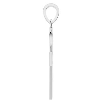 Large Platinum Plain Men’s Ankh Cross Pendant 3