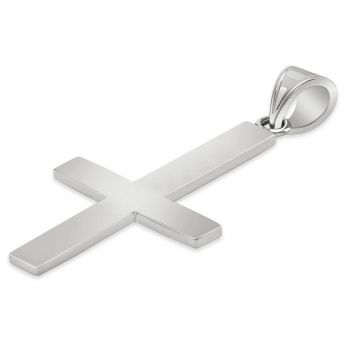 Sterling Silver St Peters Inverted Cross Pendant 2