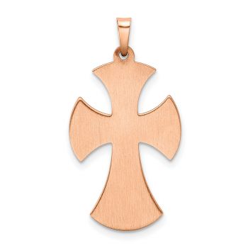Heraldic Cross Pattée Pendant in 14K Gold 3
