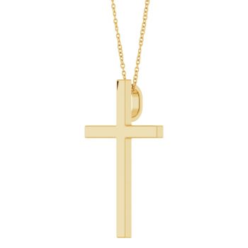Extra-Large Statement Cross Necklace for Women with Hidden Bail 3