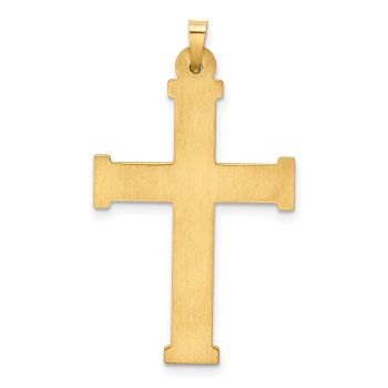 Latin Cross Pendant in 14K Yellow Gold 3