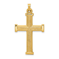 Latin Cross Pendant in 14K Yellow Gold