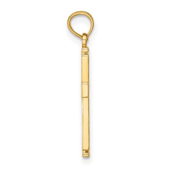 Small Open Cross Pendant in 14K Gold 2