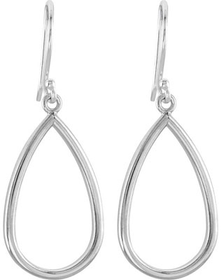 Sterling Silver Teardrop Design Earrings