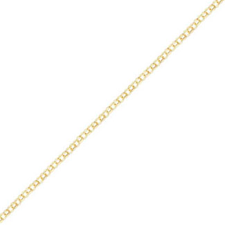 18k gold 1.7mm rolo chain necklace