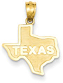 Texas Pendant, 14K Gold