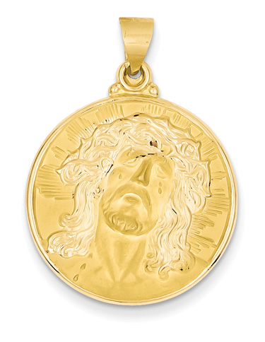Christ Medallion, 14K Gold