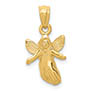 Angel of the LORD Pendant, 14K Yellow Gold