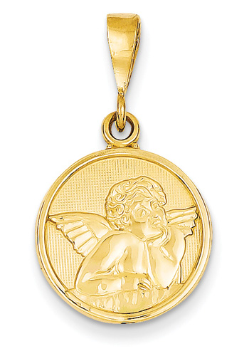 Angel Jewelry Pendant in 14K Gold
