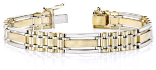 14K Gold Men's Design Bracelet