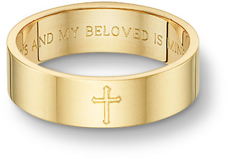 Song of Solomon Wedding Band Ring