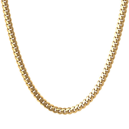 18K Gold 6mm Miami Cuban Chain Necklace