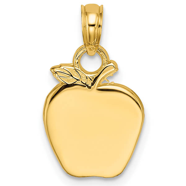 14K Gold Apples of Gold Pendant or Necklace