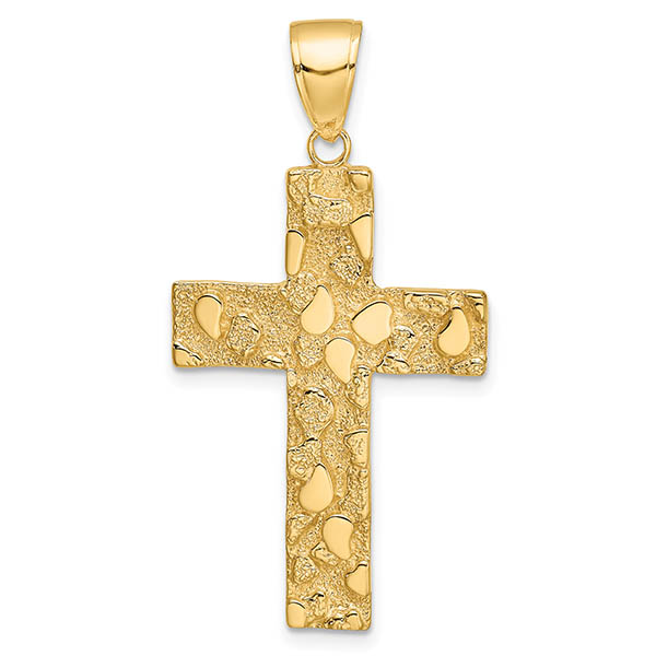 Gold Nugget Crosses for Men: A Timeless Expression of Style and Faith
