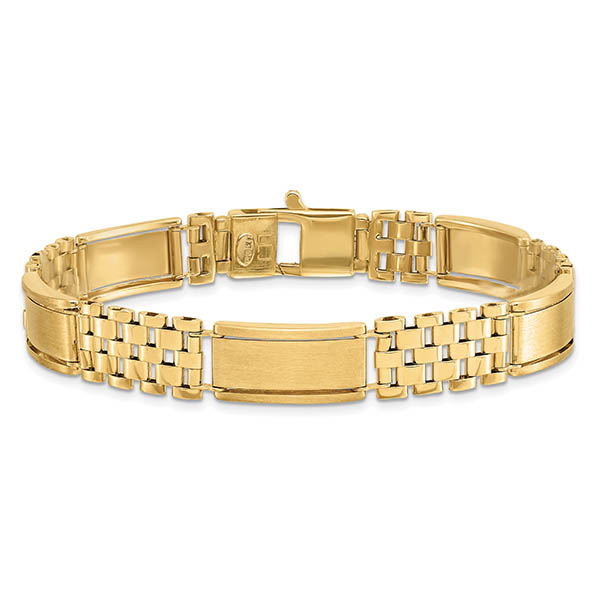 Mens Gold Bracelet 14k Gold PVD Cuban Curb Chain Unisex - Etsy