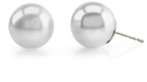 11mm White Freshwater Pearl Stud Earrings