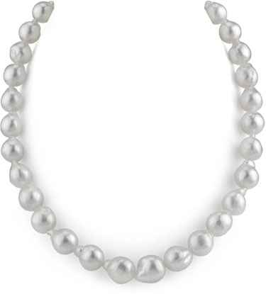 10-11.5mm South Sea Baroque Pearl Necklace