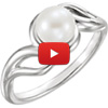 freshwater pearl weave ring video icon