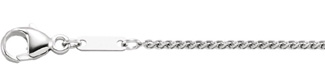 1.2mm Platinum Wheat Chain Necklace