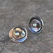 Silver Anemone Stud Earrings