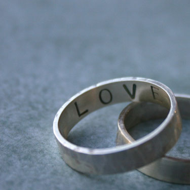 Sterling Silver I Love You Ring