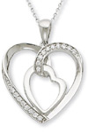 My Heart To Yours Sterling Silver Pendant