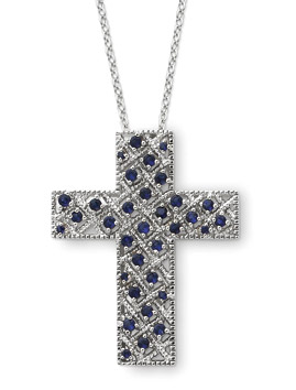 Sterling Silver Message of The Cross Pendant