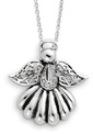 Angel of Remembrance Sterling Silver Pendant