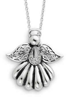 Angel of Remembrance Sterling Silver Pendant
