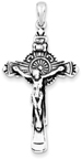 Mystic Crucifix Pendant in Sterling Silver
