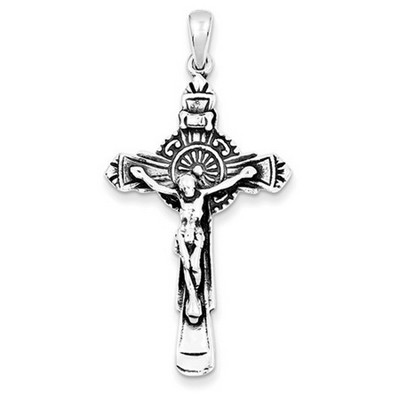 Mystic Crucifix Pendant in Sterling Silver