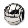 .925 Sterling Silver Volleyball Bead