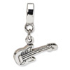 .925 Sterling Silver Electric Guitar Bead