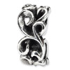 Sterling Silver Scroll Connector Bead