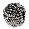 .925 Sterling Silver Ball of Yarn Bead