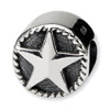 .925 Sterling Silver Star Bead