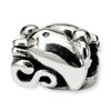 .925 Sterling Silver Dolphin Bead