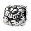 .925 Sterling Silver Shells Bead