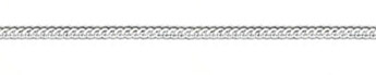 1.5mm Sterling Silver Curb Link Chain