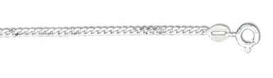 2mm Sterling Silver Curb Link Chain