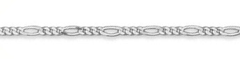 1.75mm Sterling Silver Figaro Link Chain