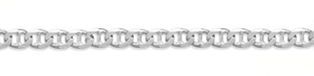 4.65mm Sterling Silver Mariner Link Chain