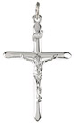 Sterling Silver Crucifix Necklace Pendant