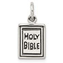 Holy Bible Charm in Sterling Silver