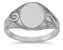 Welsh Dragon Signet Ring in .925 Sterling Silver