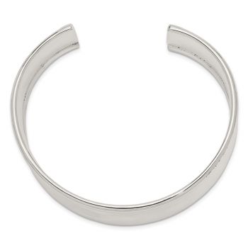 20mm Wide Sterling Silver Cuff Bangle Bracelet 2