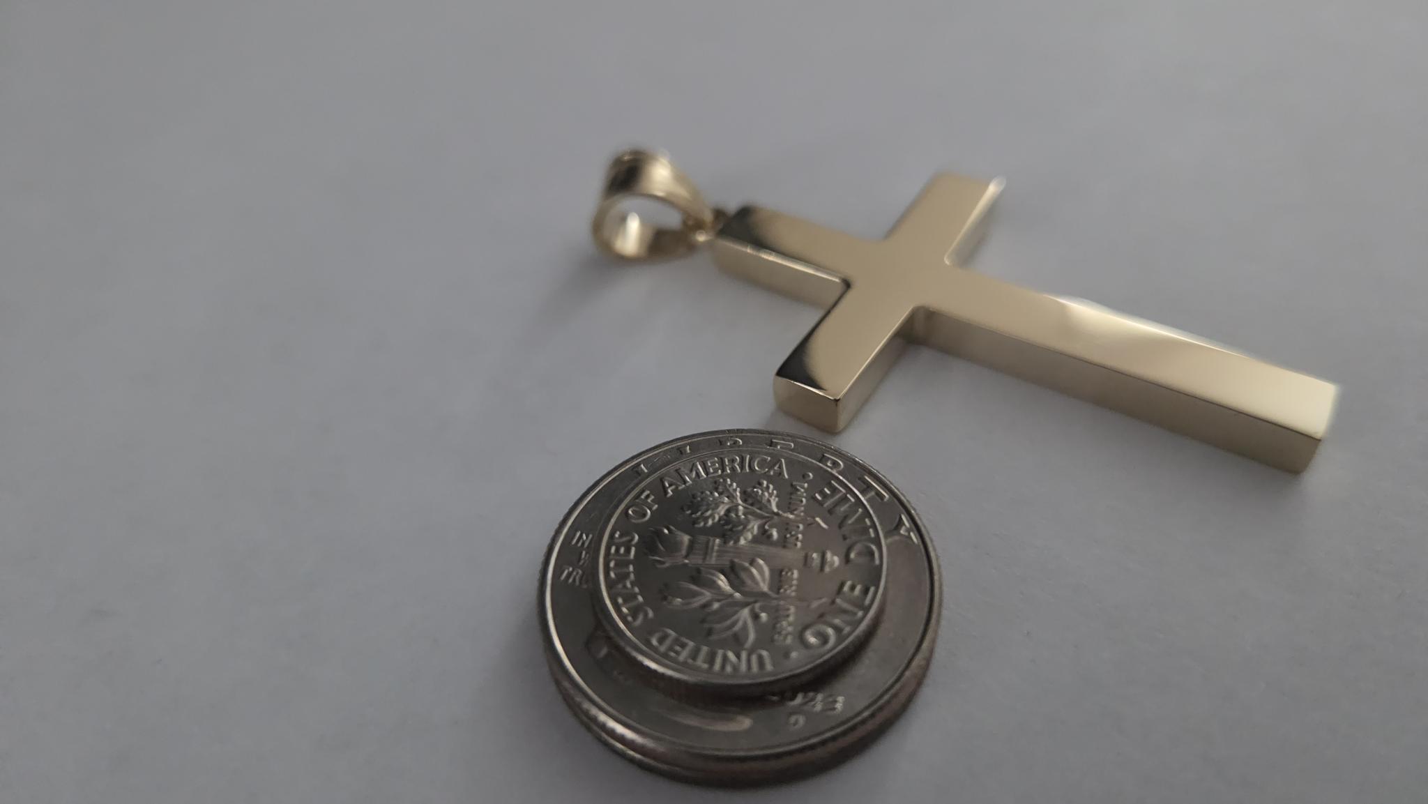 The Only Gold Cross Pendant You'll Ever Need