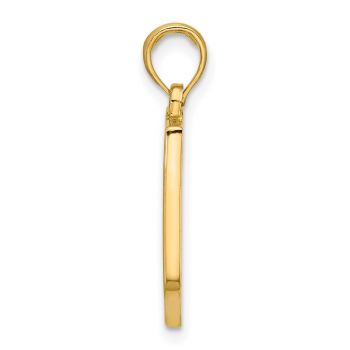 14K Gold Cross Shield Pendant for Women 2