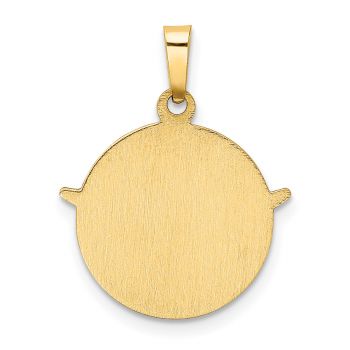 Holy Spirit Dove Medallion Pendant in 14K Gold 3