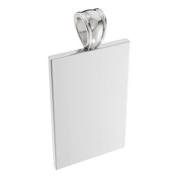14K White Gold Lord's Prayer Pendant 4